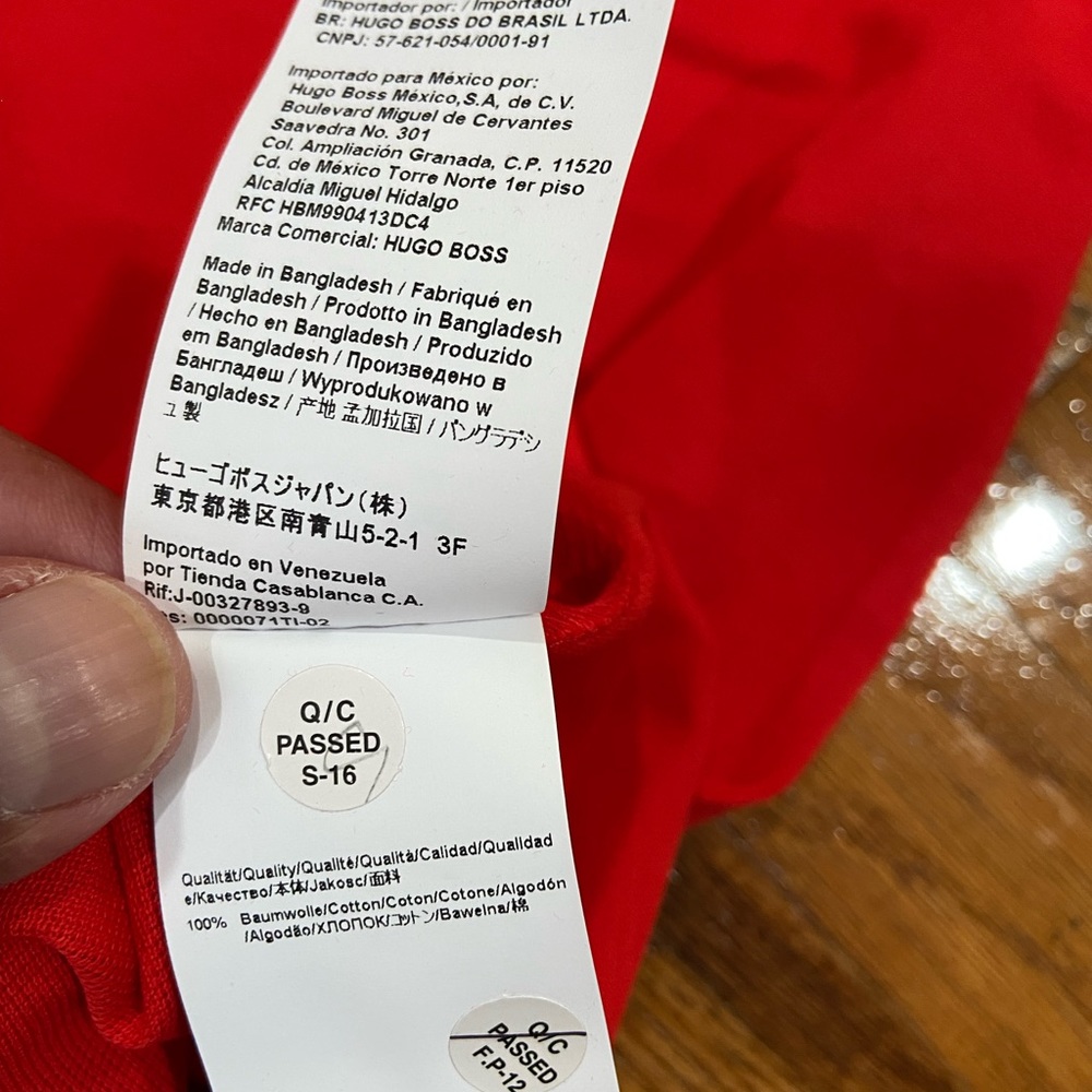 🔥🔥Hugo Boss Authentic T Shirt Slim fit Medium 🔥🔥🔥 - Picture 4 of 4